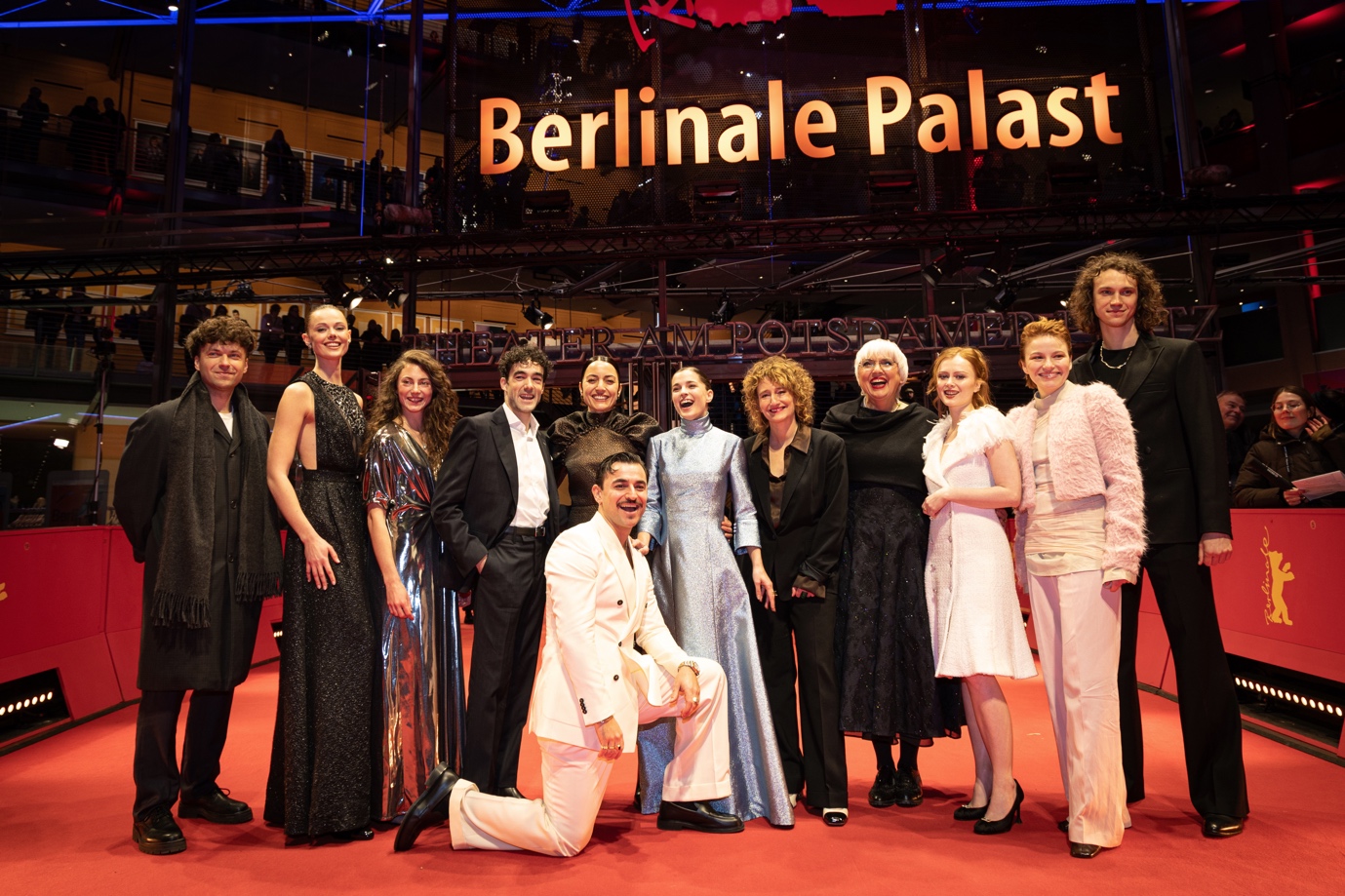 The Shooting Star nominees from 2025 on the red carpet at Berlinale